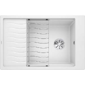 BLANCO Elon XL 6 - Мивка от Silgranit, 78x50 см, с аксесоари, InFino, бяла 524838 (524838) Мивка за вграждане