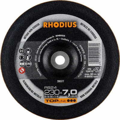 Rhodius Brúsny kotúč 230 x 7,0 x 22,23 mm 200377
