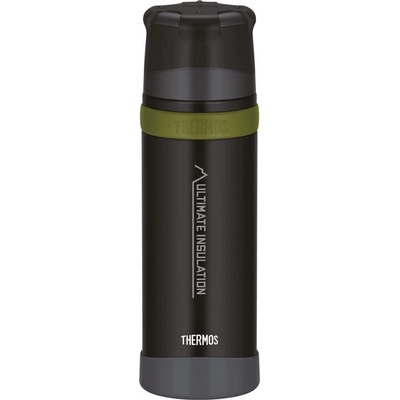 Thermos Termoska Iso. Fla Mountain charcoal Čierna 750 ml