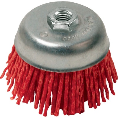 Črepníková nylonová kefa 75 mm hrubá Silverline 217606