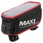 MAX1 Чантичка за телефон MAX1 Mobile черна/червена
