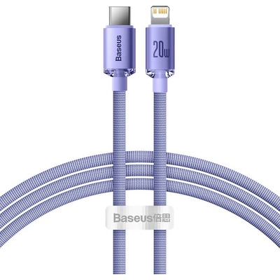 Baseus CAJY000205 Crystal Shine Series Datový, USB-C - Lightning