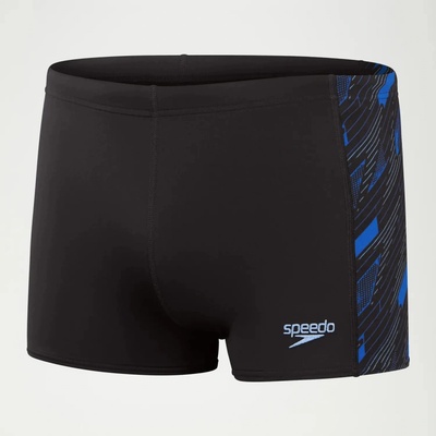 Speedo pánske plavky Hyperboom panel čierne/modré