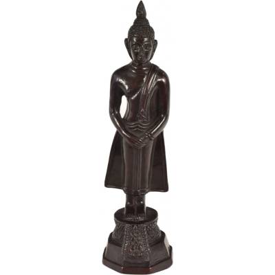 Sanu Babu Narozeninový Buddha, neděle, pryskyřice, tmavě hnědý, 30cm