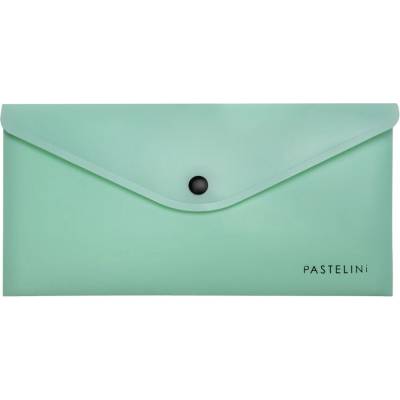 Obálka s drukem DL - PASTELINI zelená