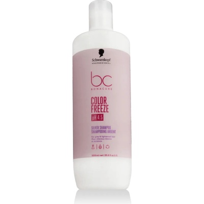 Schwarzkopf Professional BC Bonacure Color Freeze pH 4.5 Silver Shampoo 1000 ml