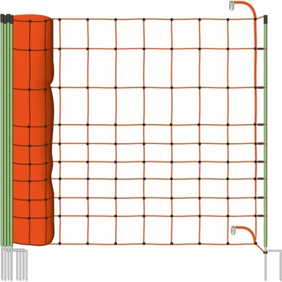 Elektrická sieť pre ohradníky proti vlkom, výška 120 cm, dĺžka 50 m