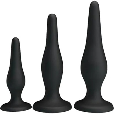 LyBaile Комплект анални разширители Медицински силикон "pretty love mak" 3 бр