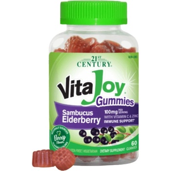 21st Century VitaJoy Sambucus Elderberry Gummies [60 желирани бонбони]