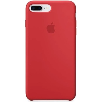 Apple Оригинален Силиконов Калъф за APPLE iPhone 8/7 Plus, Silicone Case Mmwn2, Червен (Mmqv2fe/a)