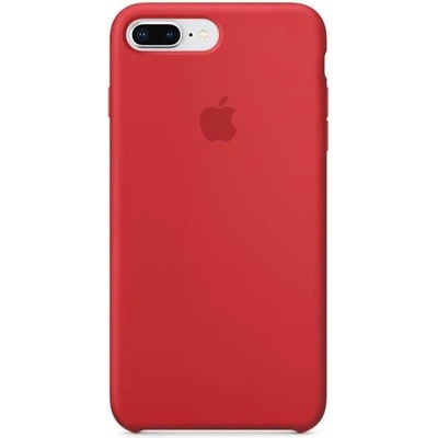 Apple Оригинален Силиконов Калъф за Apple iPhone 8/7 Plus, Silicone Case Mmwn2, Червен (Mmqv2fe/a)