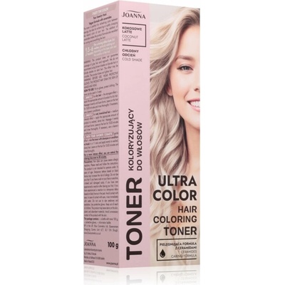 Joanna Ultra Color barevný toner odstín Coconut Latte 100 g