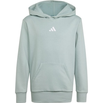 Adidas Детски суичър adidas Kid's Essentials Hoodie - Wonder Sage / White - размер 128 (EU) (704-5264-0511)