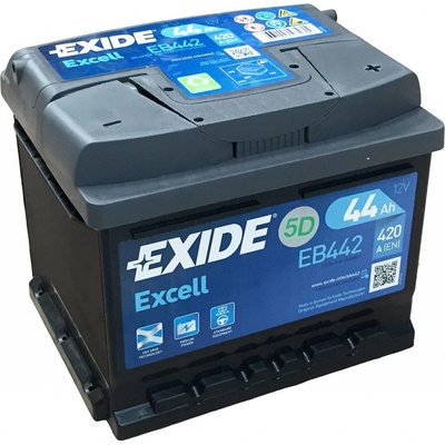 Exide Excell 12V 44Ah 420A EB442 | Zboží Auto