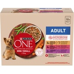 ONE Adult Mini chicken, beef & lamb in sauce 10x85 g