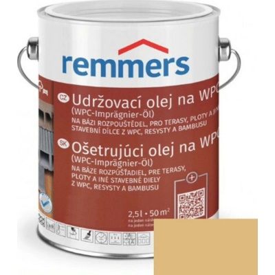 Remmers Ošetrujúci olej na WPC 2,5 l Bezfarebný