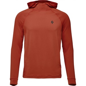 Black Diamond Мъжка блуза с дълъг ръкав Black diamond L/S Alpenglow Hoody Longsleeve - Burnt Sienna - размер XL (016-5248-0514)