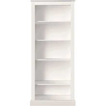 Biela knižnica z borovicového dreva 181x31 cm Mille – Støraa
