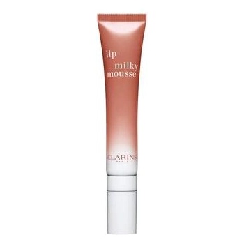 Clarins Lip Milky Mousse Сатенен балсам за устни 06 Milky Nude 10 мл