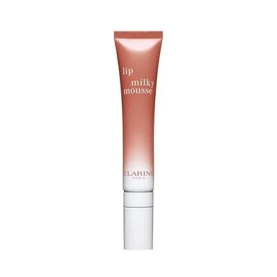 Clarins Lip Milky Mousse Сатенен балсам за устни 06 Milky Nude 10 мл