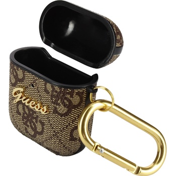 Guess 4G Script PC/PU puzdro pre Airpods 1/2 GUA24GSMW