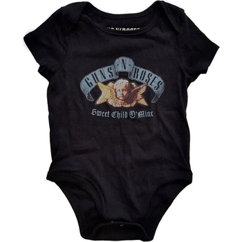 Guns N' Roses Риза Sweet Child O' Mine Kids Black 6 - 9 Months (GNRBG85TB03)