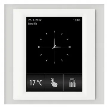 ЕЛКО ЕП Устройство с touch-контрол - RF Touch-B (С конзола) /Бяло стъкло-Бяло (RFTB-AGL-BWH)