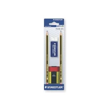 STAEDTLER Моливи 2 броя + гума + острилка