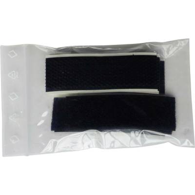 TRU COMPONENTS 904-MVA8-Bag pásik so suchým zipsom, lepiaci, háčiková časť, (d x š) 80 mm x 25 mm, 4 pár