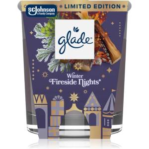 Glade Winter Fireside Nights ароматна свещ 112 гр