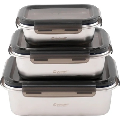 Outwell Контейнер за храна Outwell Camper Foodbox-Set Food storage - Silver - размер One Size (532-2824-0111)