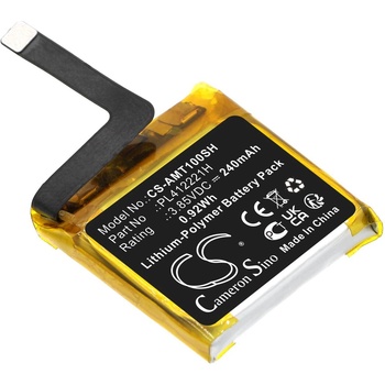 Cameron Sino Батерия за Amazfit GTS, 240 mAh, Li-Pol (CS-AMT100SH)