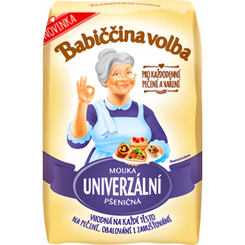 Babiččina volba Univerzální pšeničná mouka 1 kg