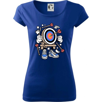 Lukostřelba komiks Dámské triko Pure Královská modrá – Zbozi.Blesk.cz