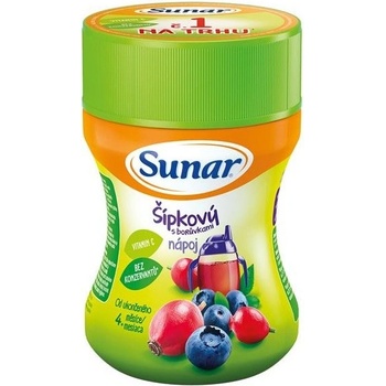 SUNAR Dobré ráno šípek borůvka rozpustný nápoj 200 g