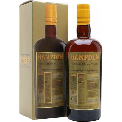 Hampden Estate Velier Pure single 8y 46% 0,7 l (karton)