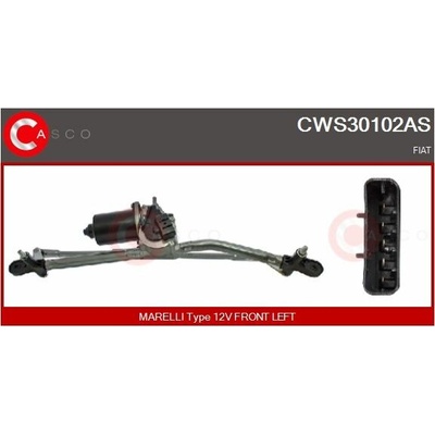 Systém čištění skel CASCO CWS30102AS