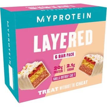 Myprotein Layered Bar [12 x 60 грама] White Gold