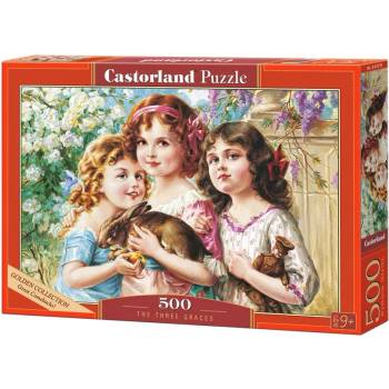 Image 1 of Castorland Пъзел Castorland от 500 части - Трите грации (В-53759)