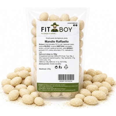 FITBOY Mandle Raffaello 250 g