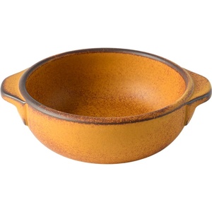 Made in Japan Тава за фурна donabe, 15 см, жълт, керамика, mij (mijc8140)