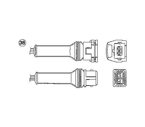 Lambda sonda NGK OZA527-E5
