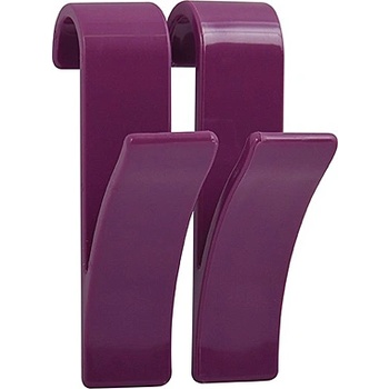 Image 1 of MSV ЗАКАЧАЛКИ ЗА КЪРПИ К-КТ 2бр ЛИЛА (141414)