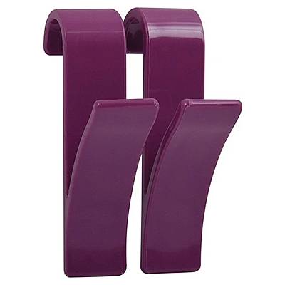 MSV ЗАКАЧАЛКИ ЗА КЪРПИ К-КТ 2бр ЛИЛА (141414)