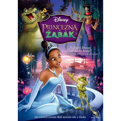 Princezná a žaba DVD