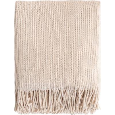 Homla Prikrývka polyester béžová 130x170
