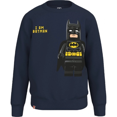 LEGO® kidswear Sweatshirt tmavo modrá žltá čierna
