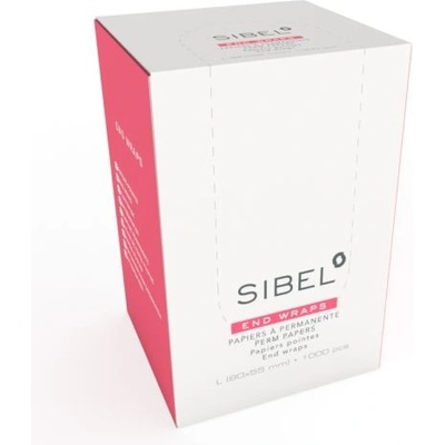 Sibel 1000ks papírky na trvalou 80x55mm