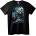 NOONEBRAND Тениска Зомби Байкър - M, Black