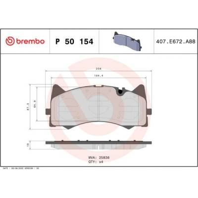 BREMBO P 50 154